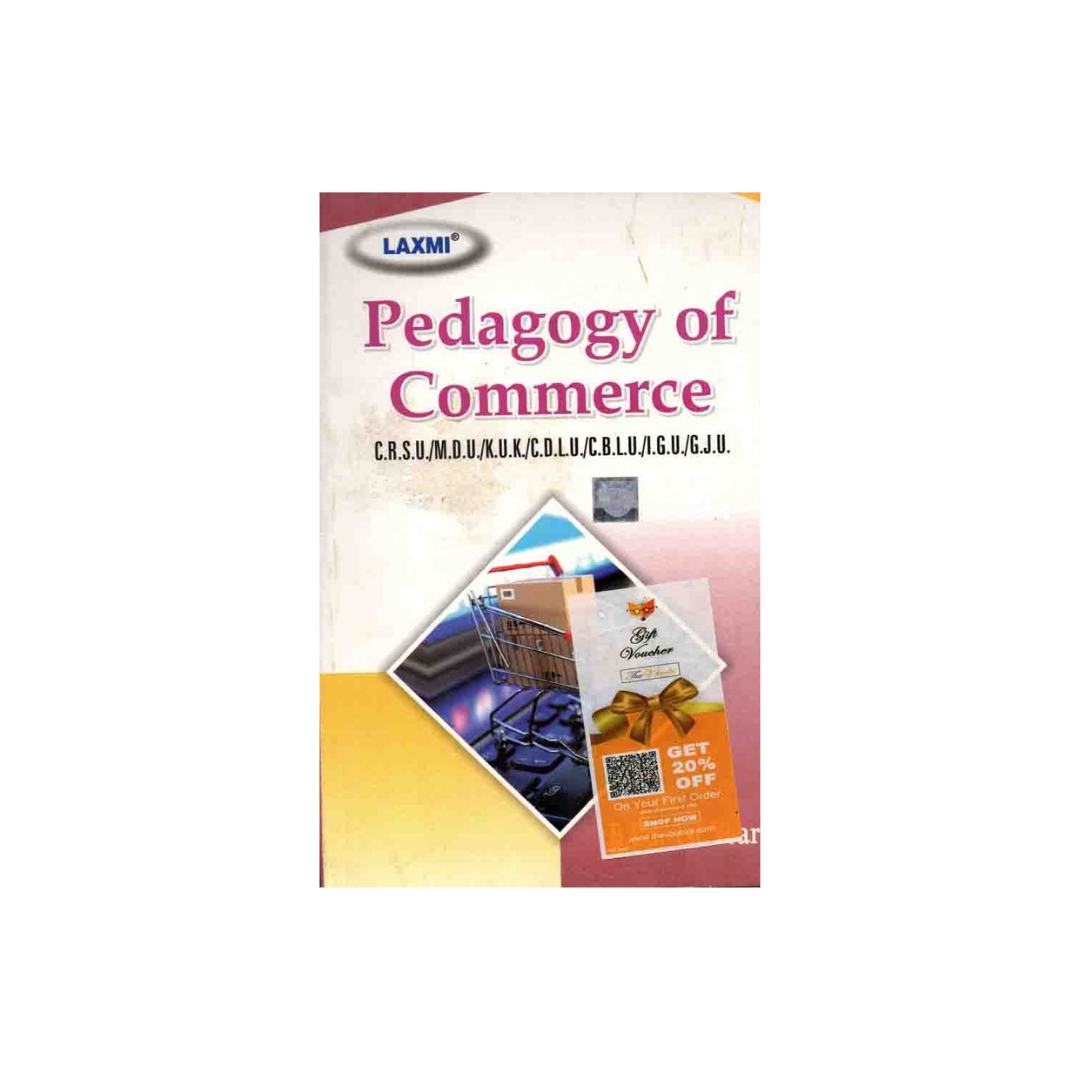 Laxmi B.Ed 1st Year Pedagogy of Commerce (English Medium)