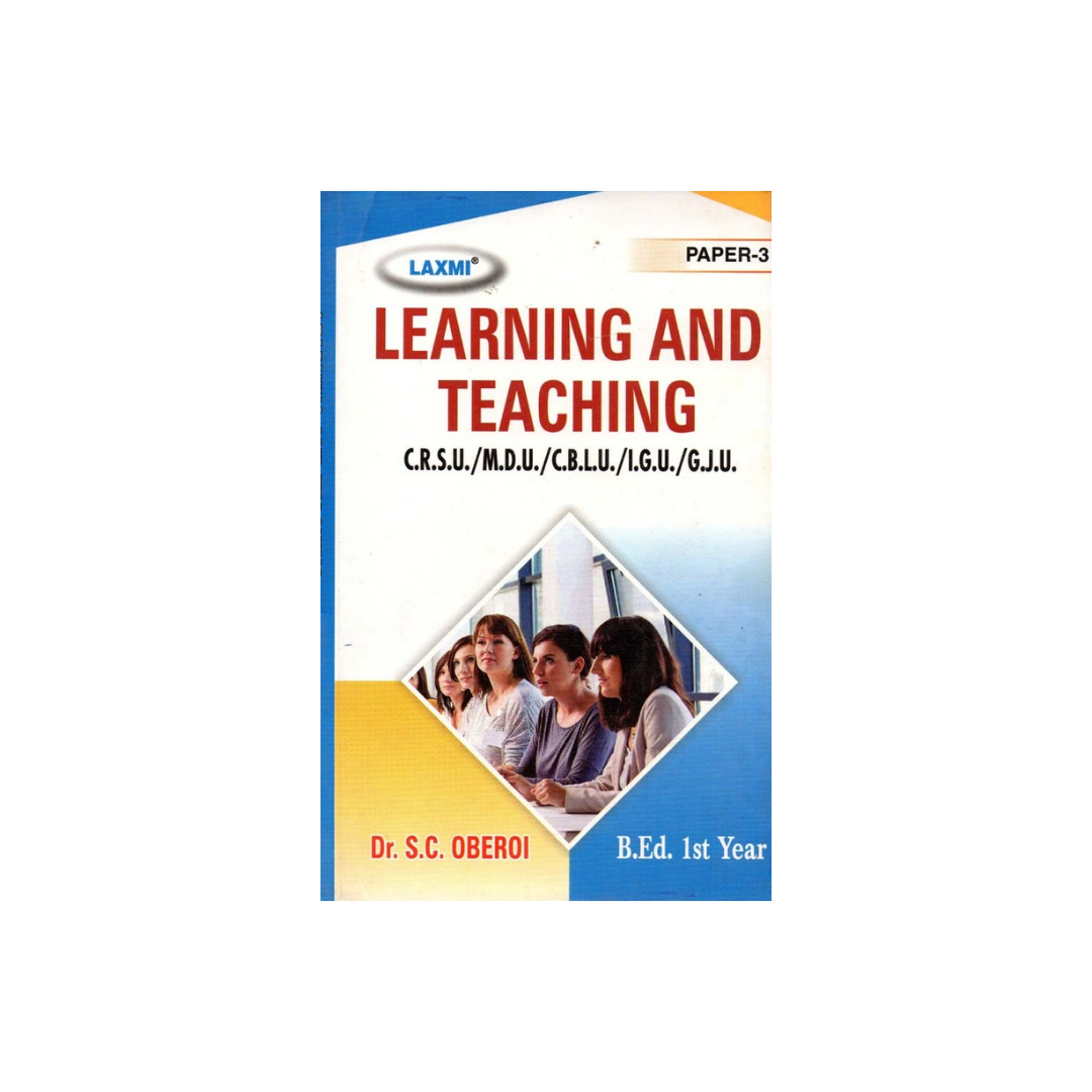 Laxmi B.Ed 1st year Learning and Teaching (English Medium)