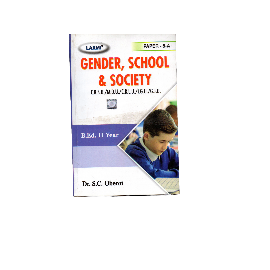 Laxmi B.Ed 2nd Year Gender, School & Society (English Medium)