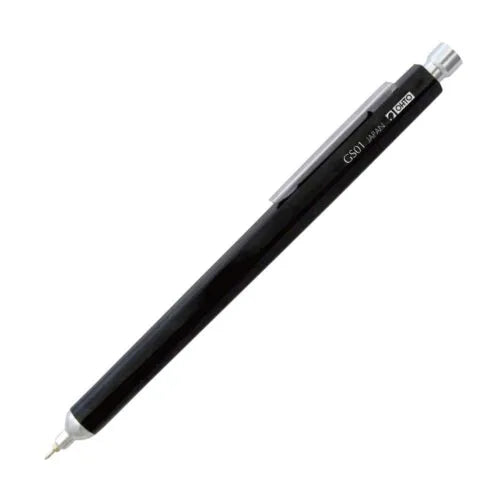 OHTO GS01-S7 Needle Point Ballpoint Pen – 0.7mm Black Ink – Black/Blue/Orange/Silver