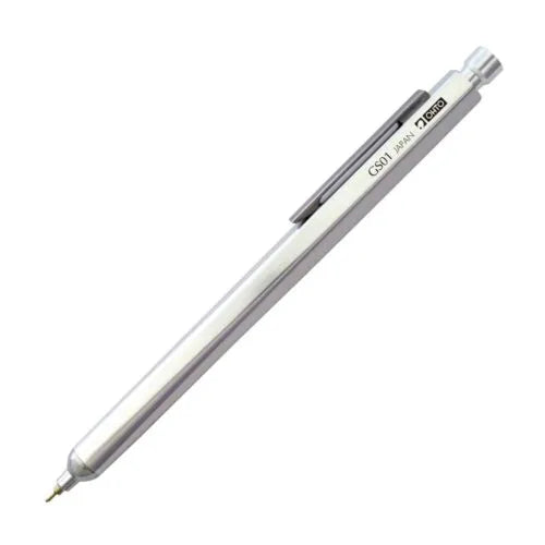 OHTO GS01-S7 Needle Point Ballpoint Pen – 0.7mm Black Ink – Black/Blue/Orange/Silver