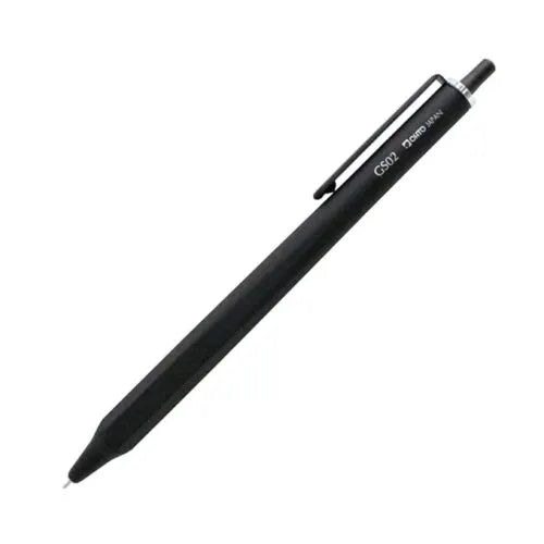OHTO GS02-G5 Needle Point Roller Gel Pen – 0.5mm Black Ink – Black/White/Mint/Khaki