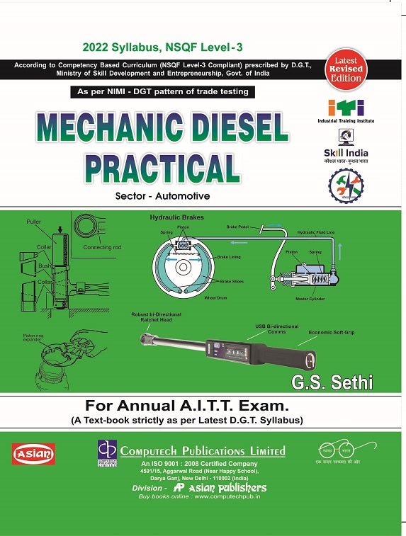 Asian Mechanic Diesel Practical (NSQF Level-3 Syllabus)