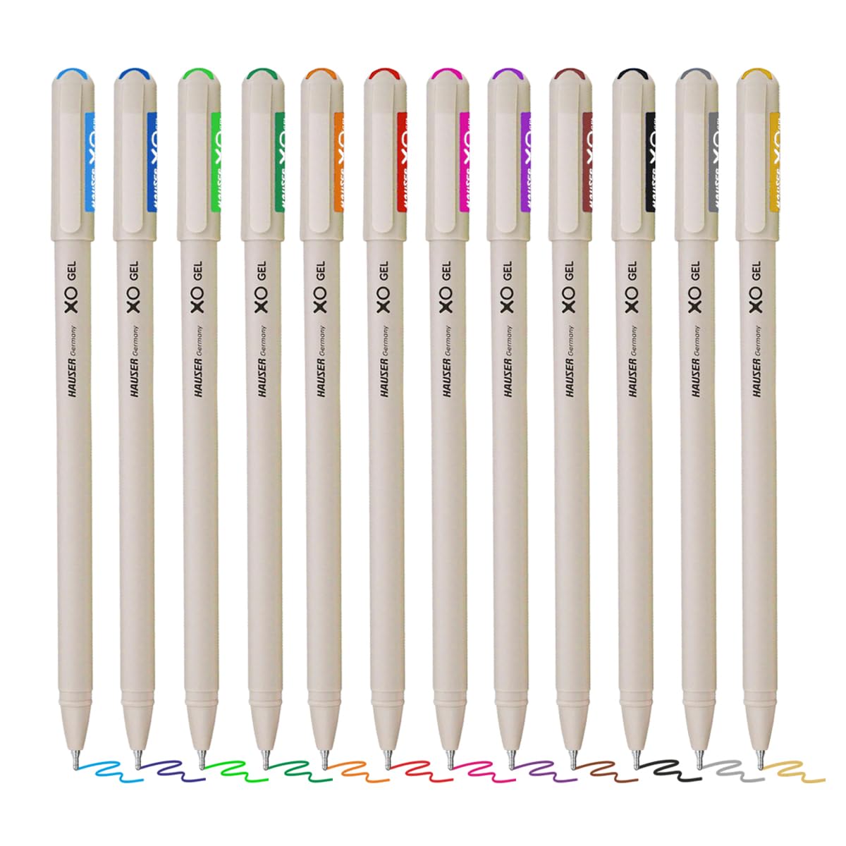 Gel Pen Best Pens For Letter Writing Flair Hauser XO Multicolor - Main Image