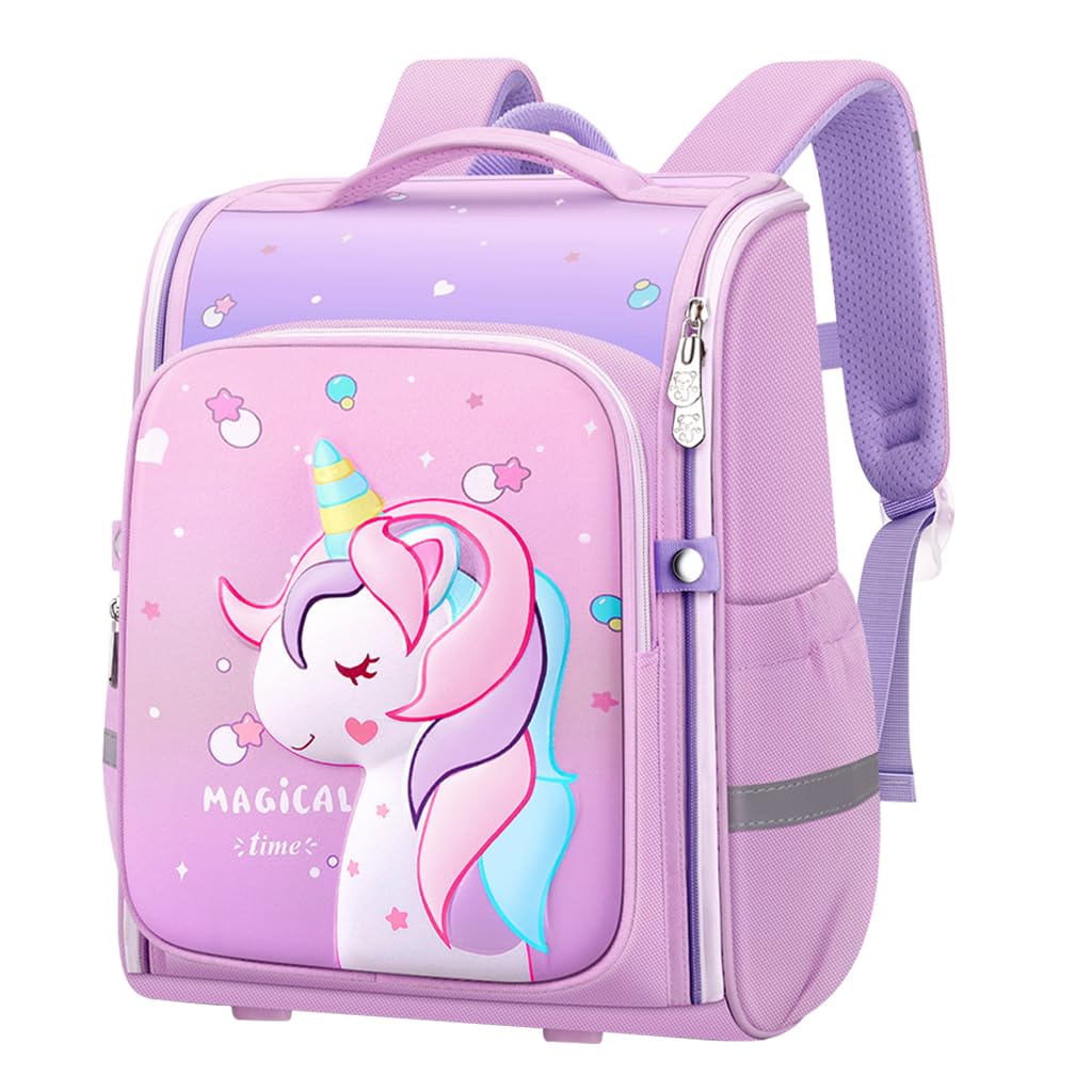 PALAY Unicorn Backpack for Kids Girls Stylish Durable Water Resistant thevbooks