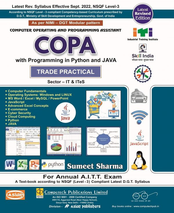 Asian COPA Practical (With Python and Java) (NSQF Level-3 Syllabus)