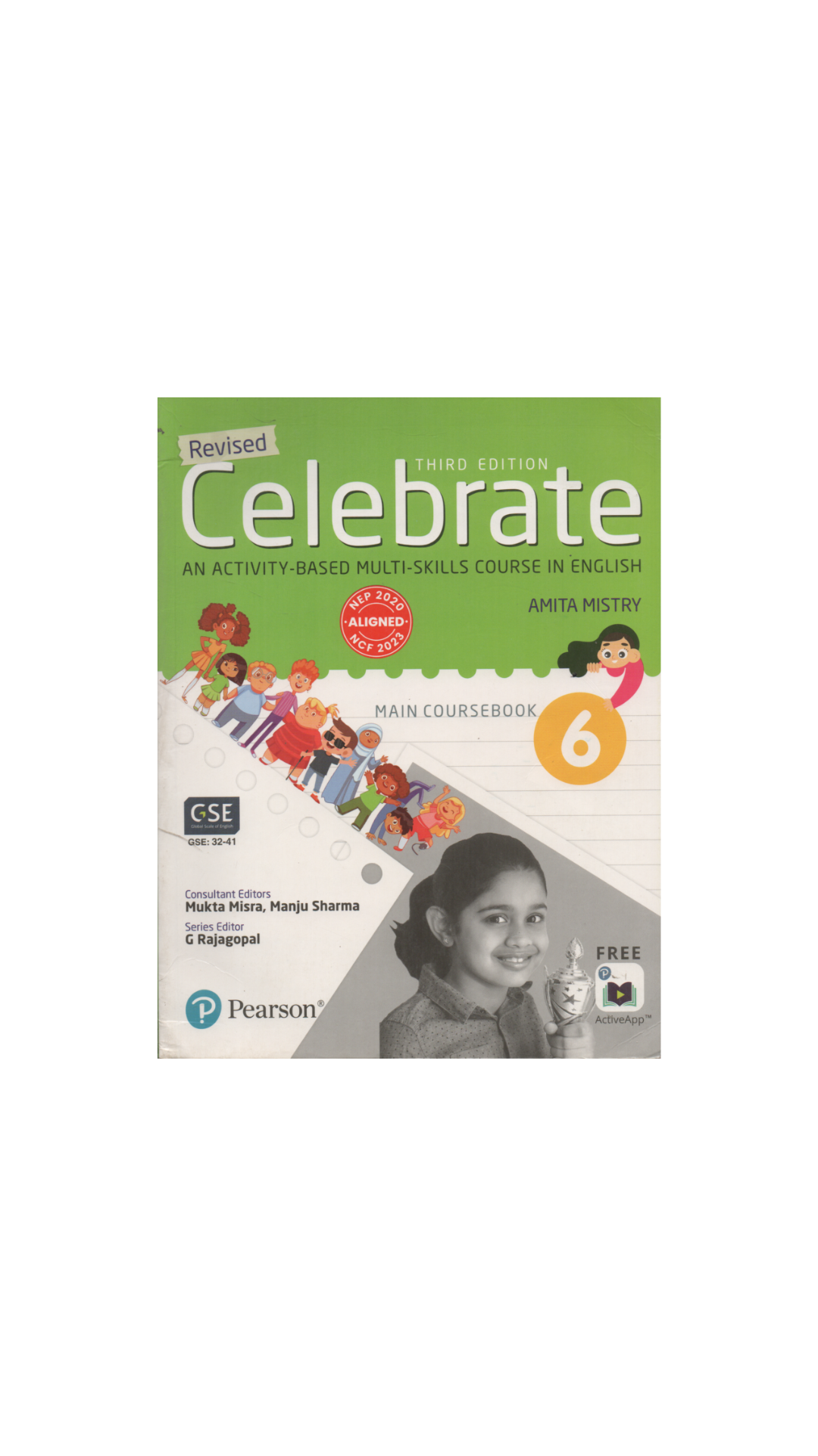 Pearson Celebrate English Main Coursebook-6th