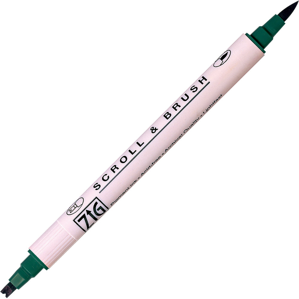 ZIG MEMORY SYSTEM SCROLL & BRUSH TOTAL 4 COLORS