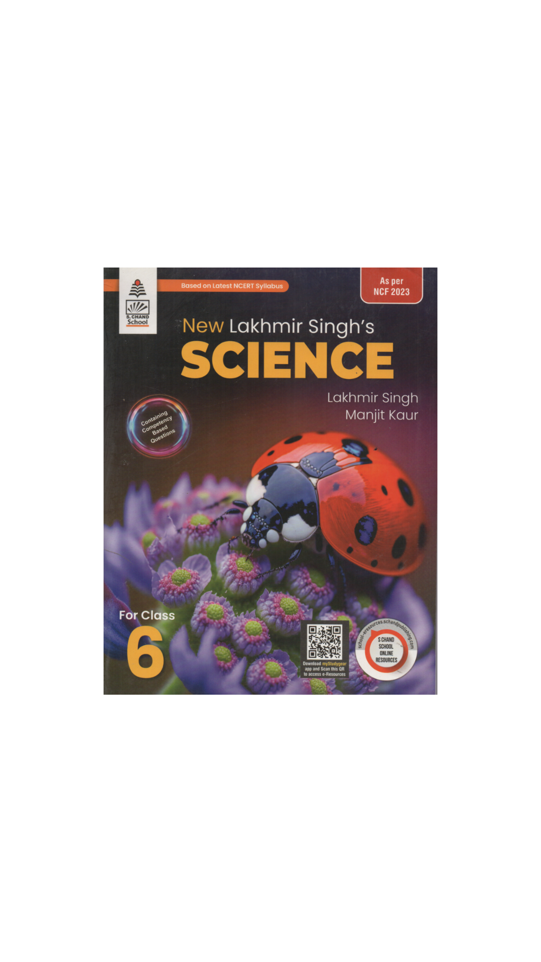 S'Chand Lakhmir Singh's Science Revised edition 6 (2025-26)- 6th