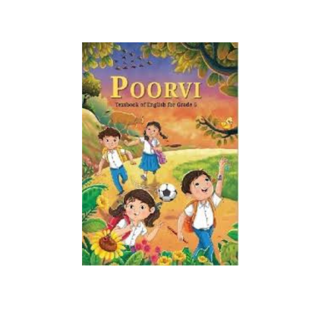 N.C.E.R.T Poorvi English Text Book-6 (With Buinding Cover)