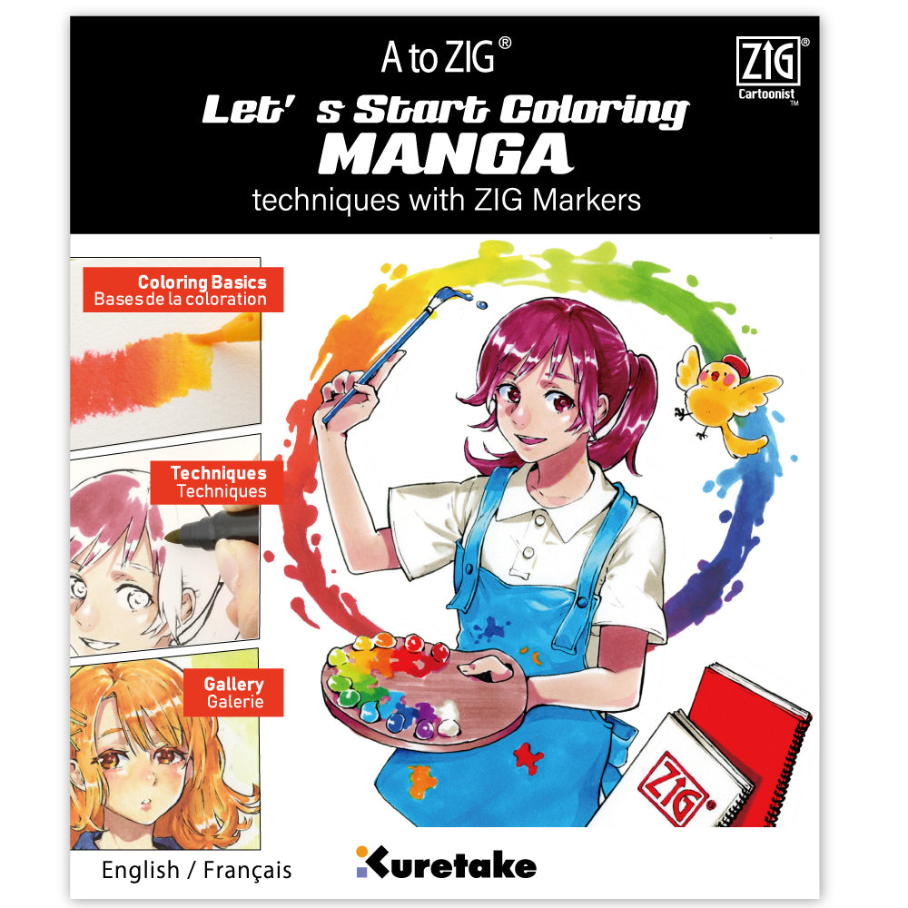 A TO ZIG LET’S START COLORING MANGA (INTX400-802)