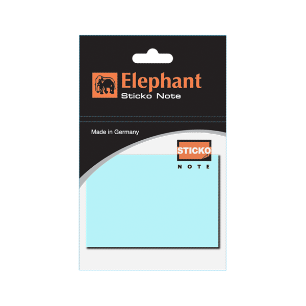 Elephant Sticky Notes, Pastel Colors (Germany)