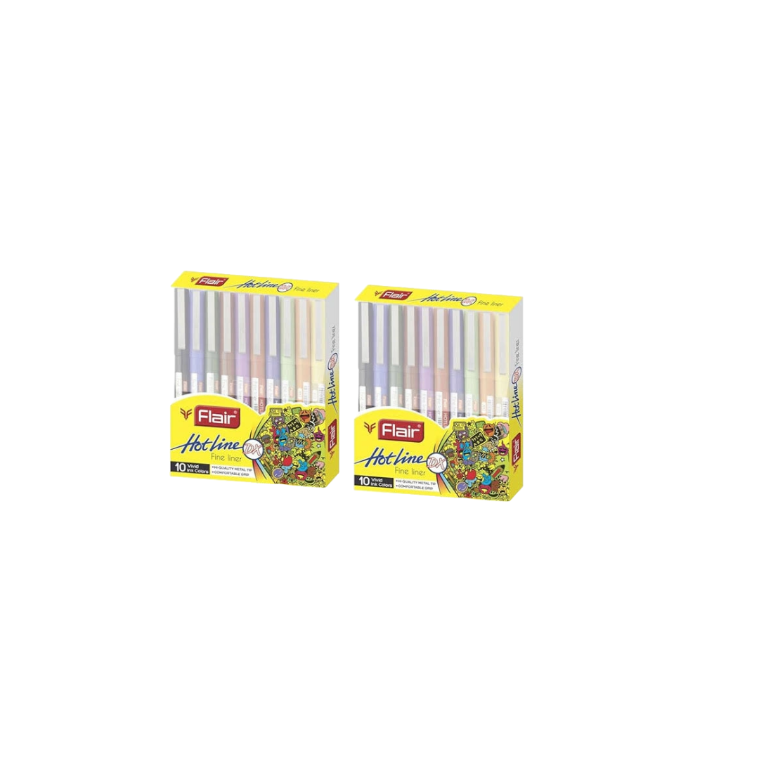 Flair Hotline DX Fineliner Pen Multicolour