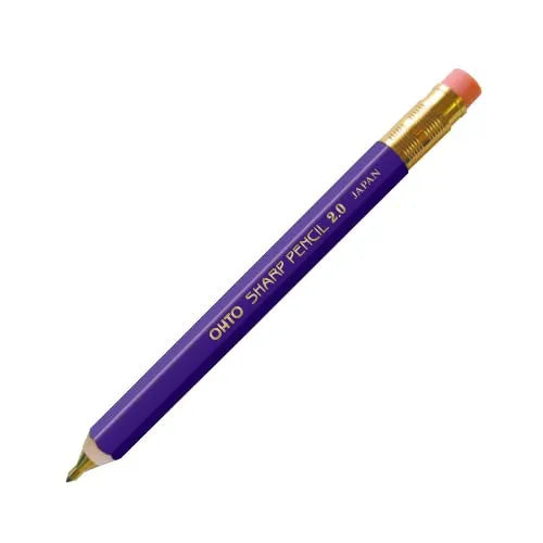 OHTO APS-680E Sharp Pencil 2.0 – 2.0mm – Black/Blue/Green/Yellow/Natural/WineRed