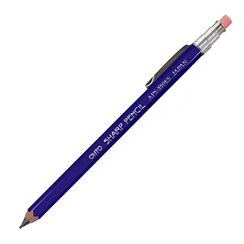 OHTO APS-350ES Sharp Pencil –  0.5mm – Green/Blue/Yellow/Natural/WineRed