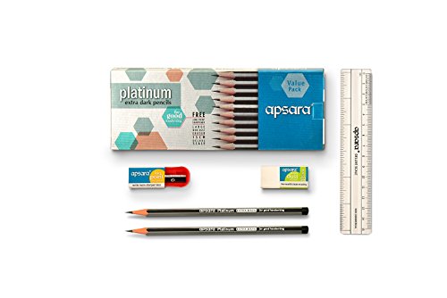 Apsara Platinum Pencils Value Pack - Pack of 20