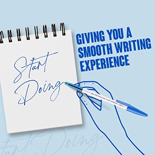 Reynolds 045 Ball Pen SET - 25 BLUE PENS WITH COMFORTABLE GRIP |BLUE BALL PENS FOR WRITING | PEN FOR STUDENTS & OFFICE STATIONERY | 0.7 mm TIP SIZE