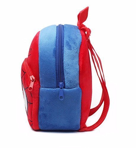 blue tree 10 Liters Kids Backpack Mini Travel Bag 1-6 Years Spider,Red