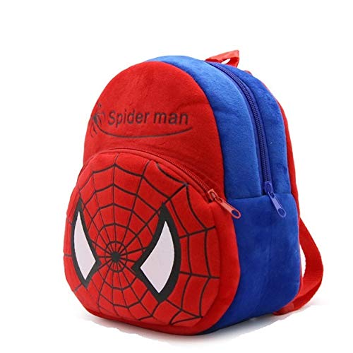 blue tree 10 Liters Kids Backpack Mini Travel Bag 1-6 Years Spider,Red
