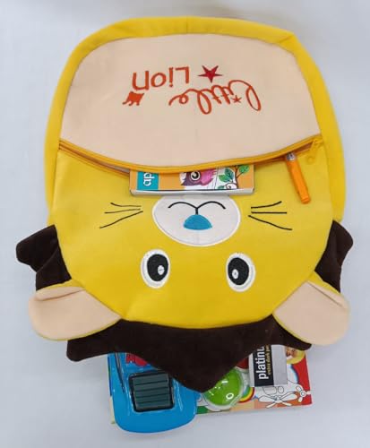 blue tree Cute Kids Backpack Toddler Bag Plush Animal Cartoon Mini Travel Bag for Baby Girl Boy 1-6 Years (LION)