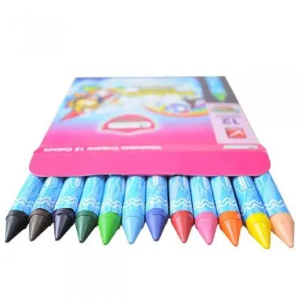 Master Art Jumbo Size Washable Crayons (Set of 12 Colours)