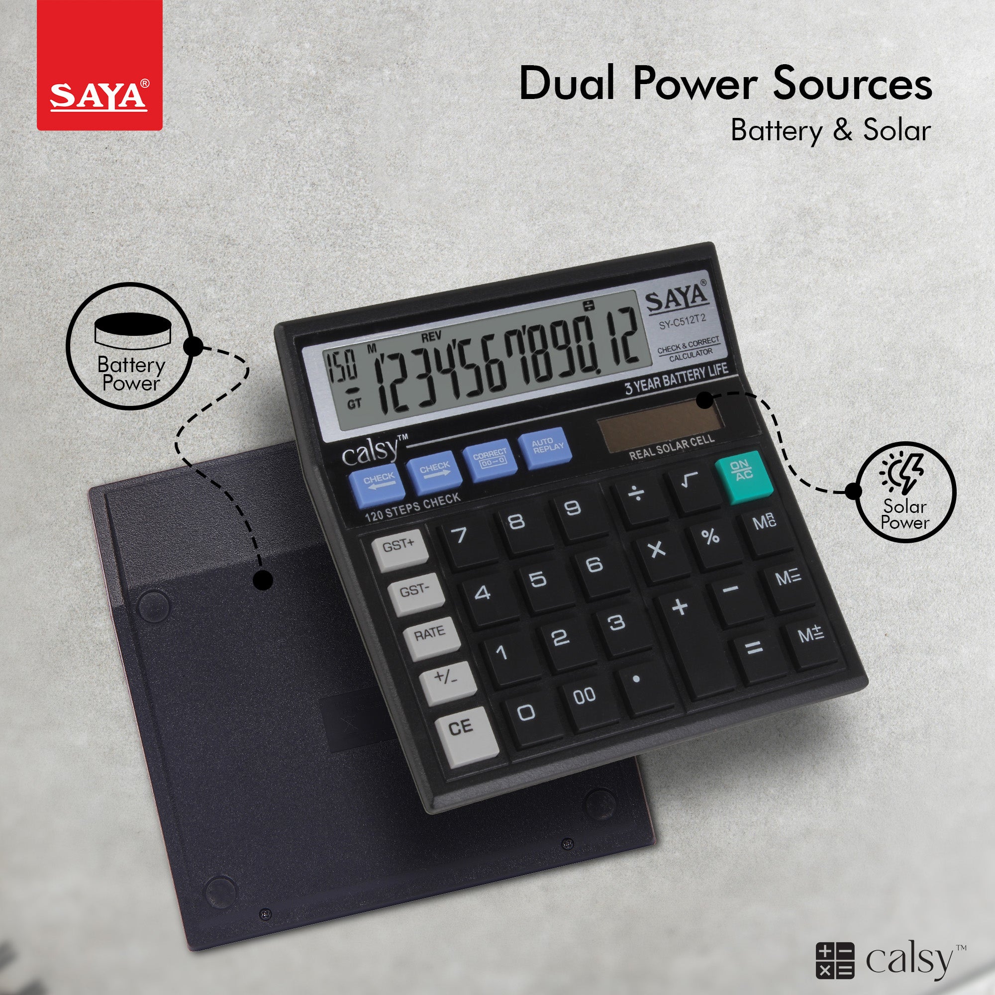 Saya Basic Check & Correct Desktop Calculator – Accurate and Easy-to-Use!