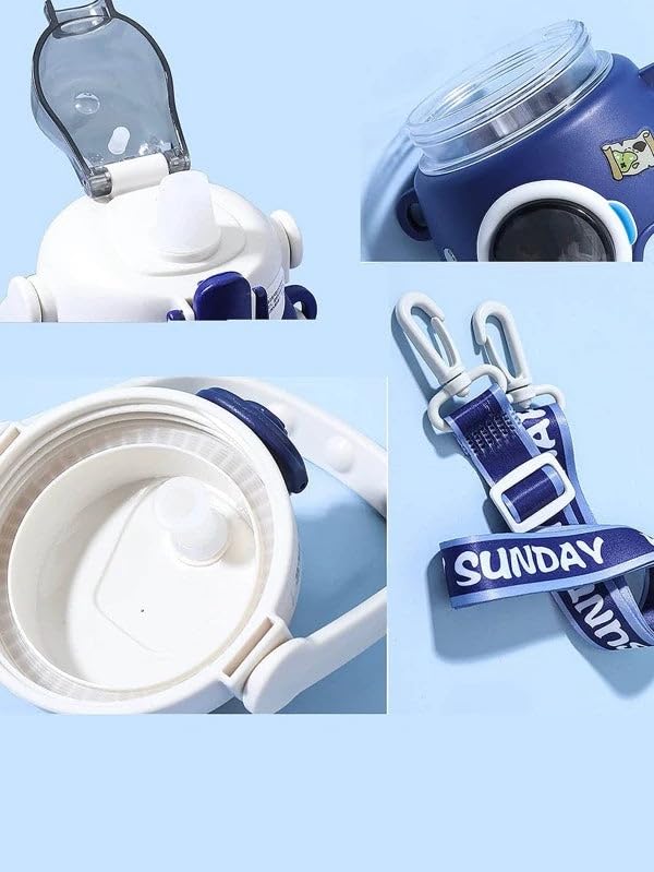 Astronaut kids bottle for water, juice, hot drinks