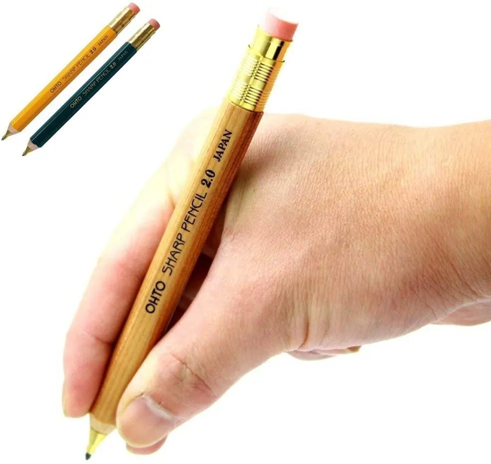 OHTO APS-680E Sharp Pencil 2.0 – 2.0mm – Black/Blue/Green/Yellow/Natural/WineRed