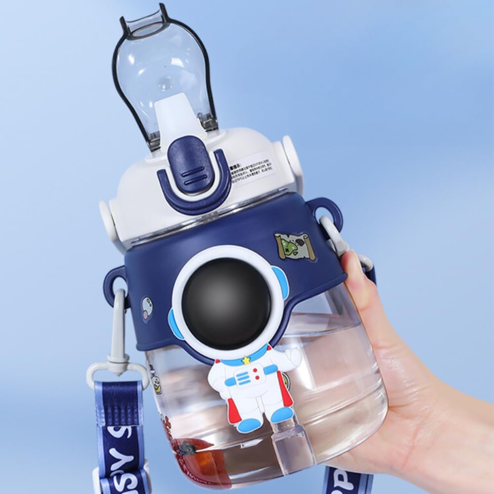 Astronaut kids bottle for water, juice, hot drinks