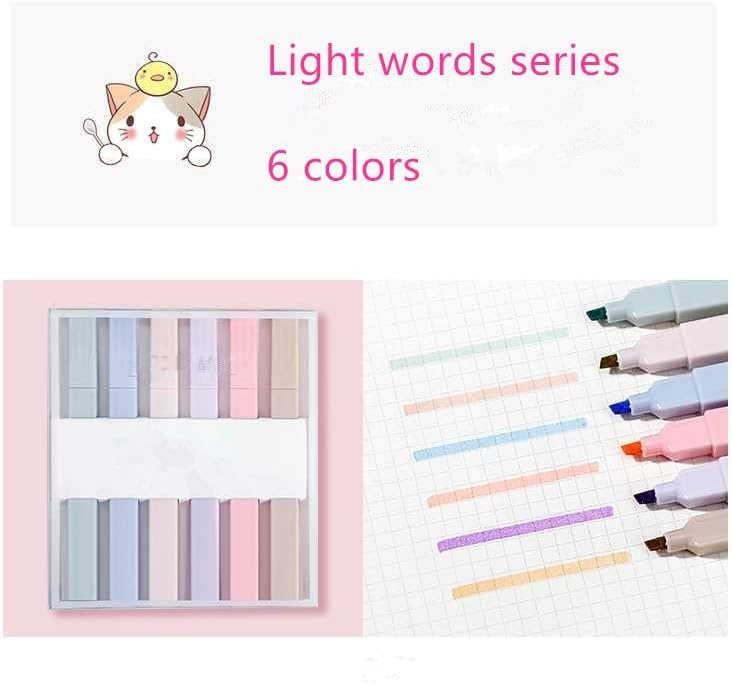 Shuttle Art 6 Pcs Aesthetic Cute Highlighters Bible Highlighters