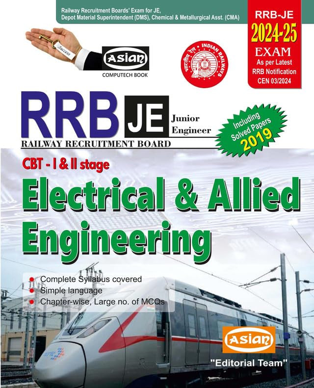 Asian Electrical & Allied Engineering (For RRB-JE CBT – I & II Stage Examination)