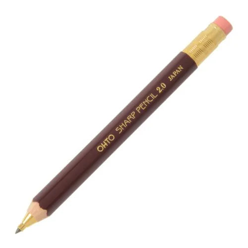 OHTO APS-680E Sharp Pencil 2.0 – 2.0mm – Black/Blue/Green/Yellow/Natural/WineRed
