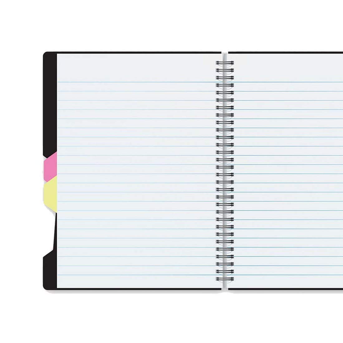 Luxor 5 Subject Notebook | 70 gsm Paper | Single Ruled | Pages - 300 | Count - 1 | 14 x 21.6 CM | Spiral Binding | Versatile for School, Home & Office | Pro & Student-Friendly