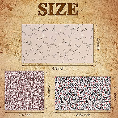 HASTHIP® 360 Sheets Vintage Scrapbook Paper Supplies DIY Journaling Supplies for Writing Drawing Scrapbook Materials for Craft Travel Journal 6 Sets