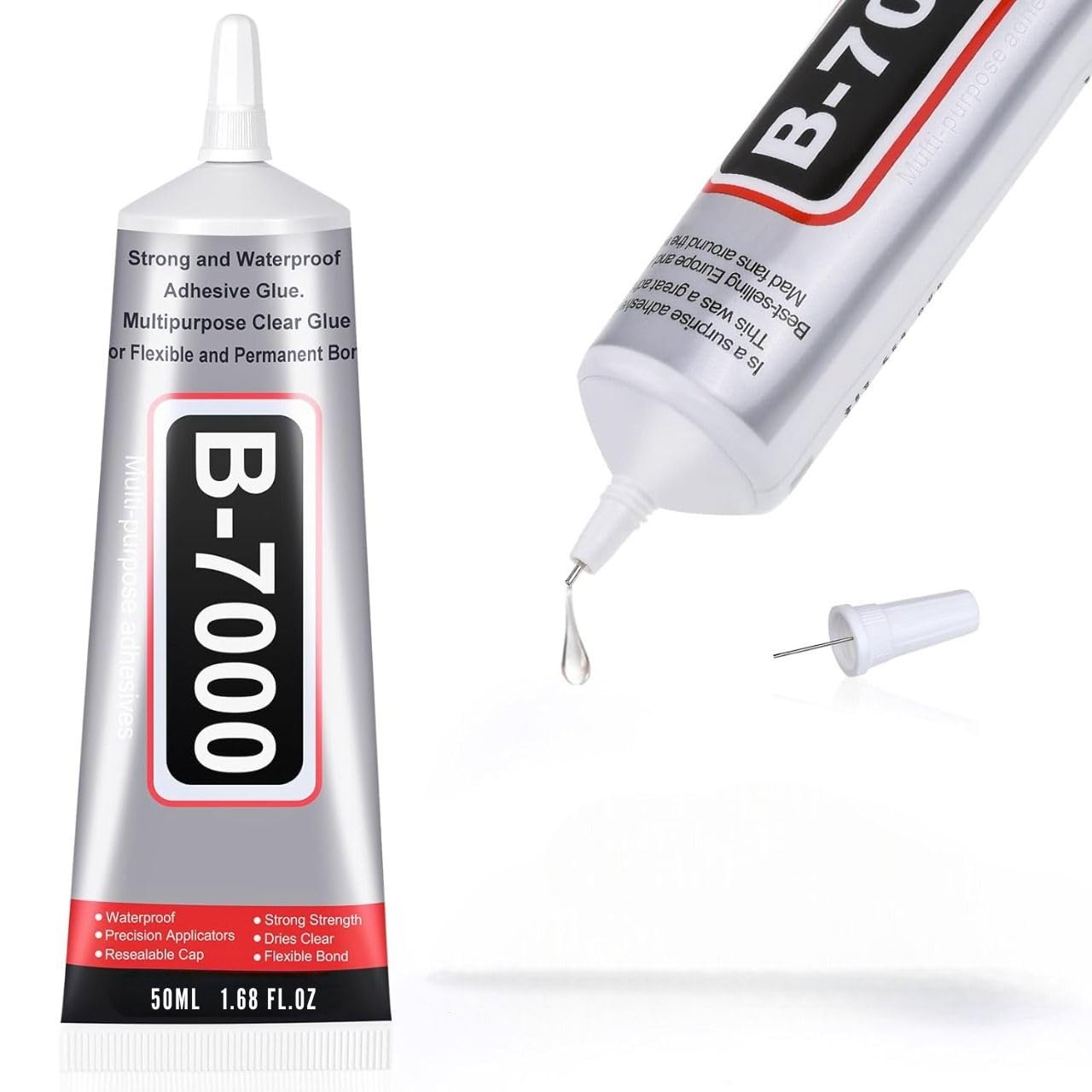 B7000 50ML GLUE (MOBILE PHONES,CLOTHES,JEWELLERY MAKING,SHOES,BEADS,GLASS,AARI WORK,STONES)