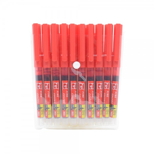 Figo Fine Roller Pen 0.6 mm - (Pack of 10)
