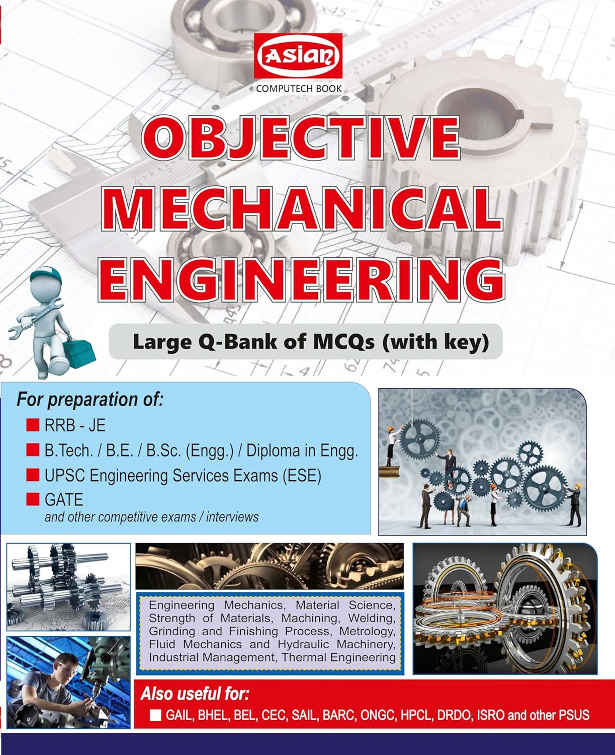Asian Objective Mechanical Engineering (For RRB-JE & Other Competitive Exams)