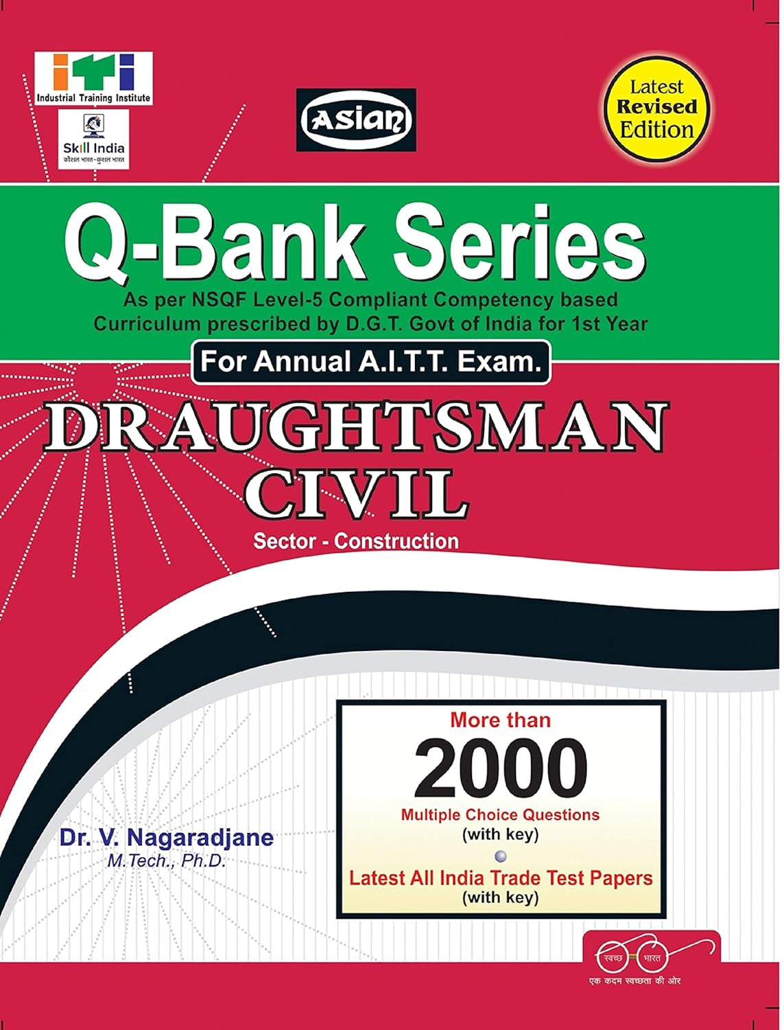 Asian Q-Bank Series Draughtsman Civil (NSQF Level-5 Syllabus) (1st Year)