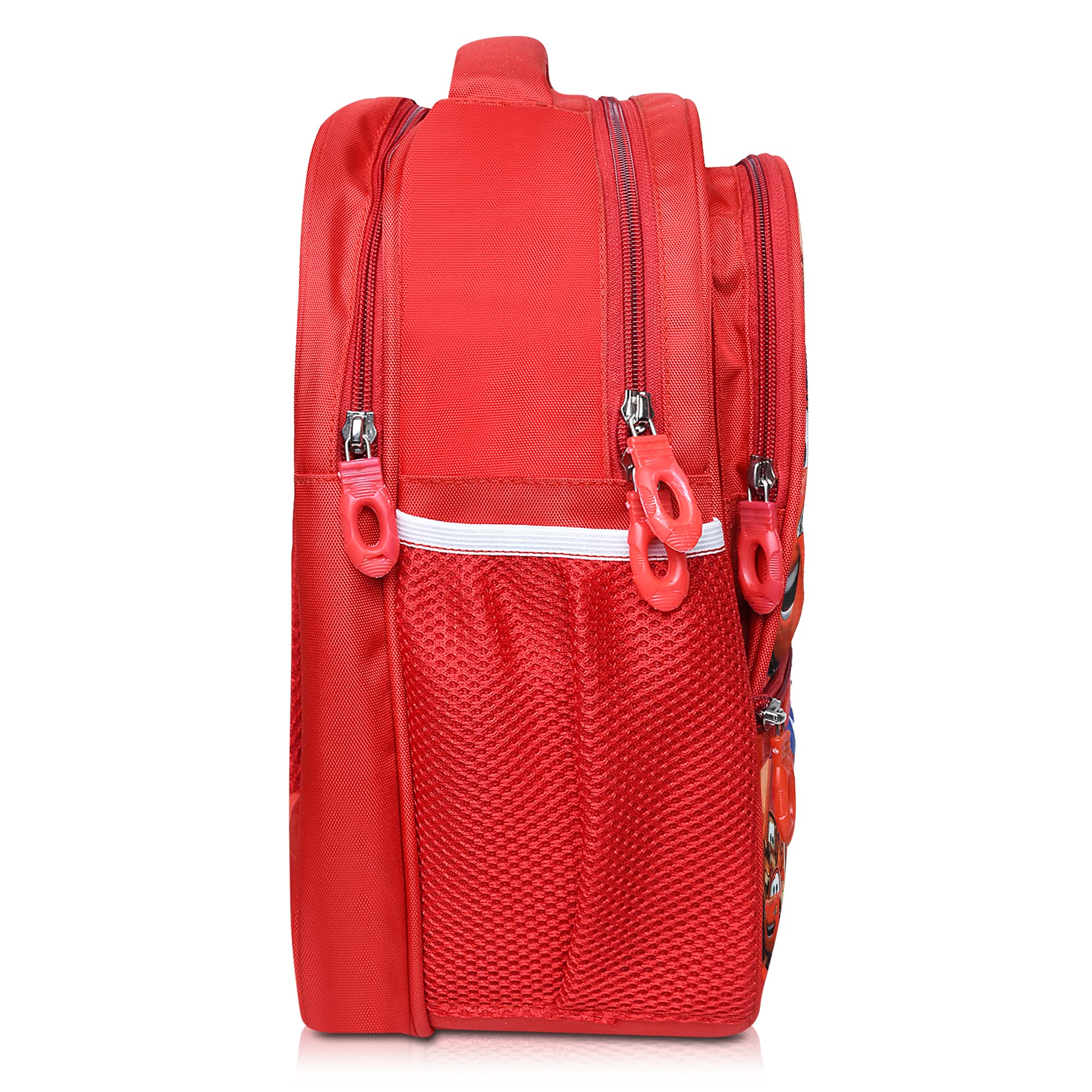 Stylbase Car Kids School Bags for Boys And Girls Printed Cartoon Waterproof Bag | Kids Backpack Ideal for ukg Nursery 1st class Ages 5-7 Years Boys And Girls (14 inches 18L)