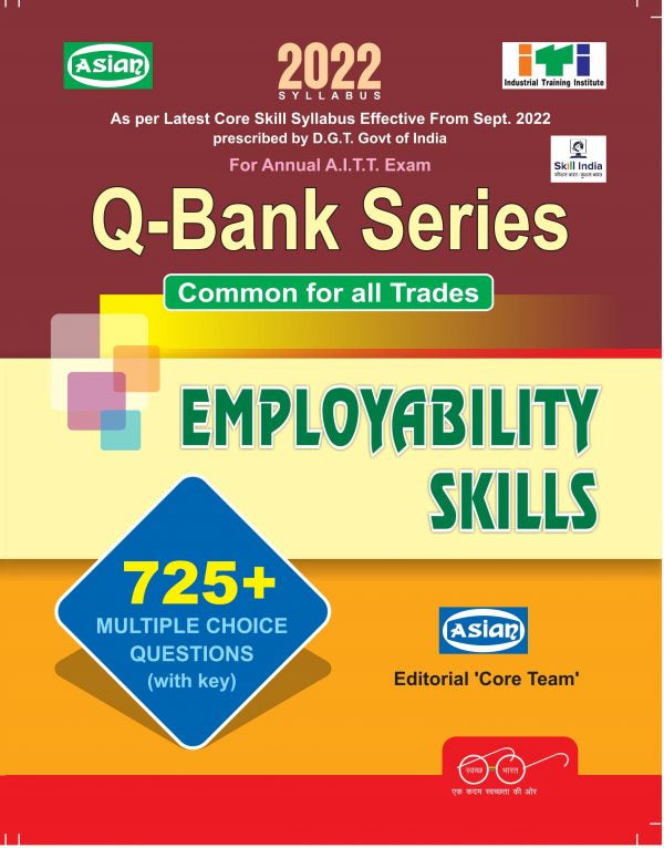 Asian Q-Bank Series Employability Skills (Common for all Trades) (2022 Syllabus)