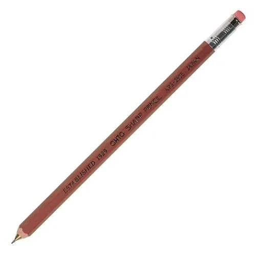 OHTO APS-280E Sharp Pencil – 0.5 mm – Yellow/Green/Brown/Natural/WineRed