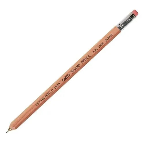 OHTO APS-280E Sharp Pencil – 0.5 mm – Yellow/Green/Brown/Natural/WineRed