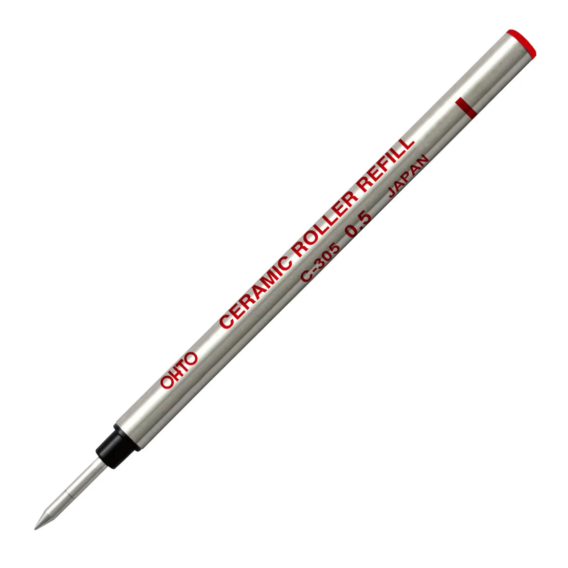 OHTO C-305 Ceramic Rollerball Pen Refill – 0.5mm – Black/Blue/Red