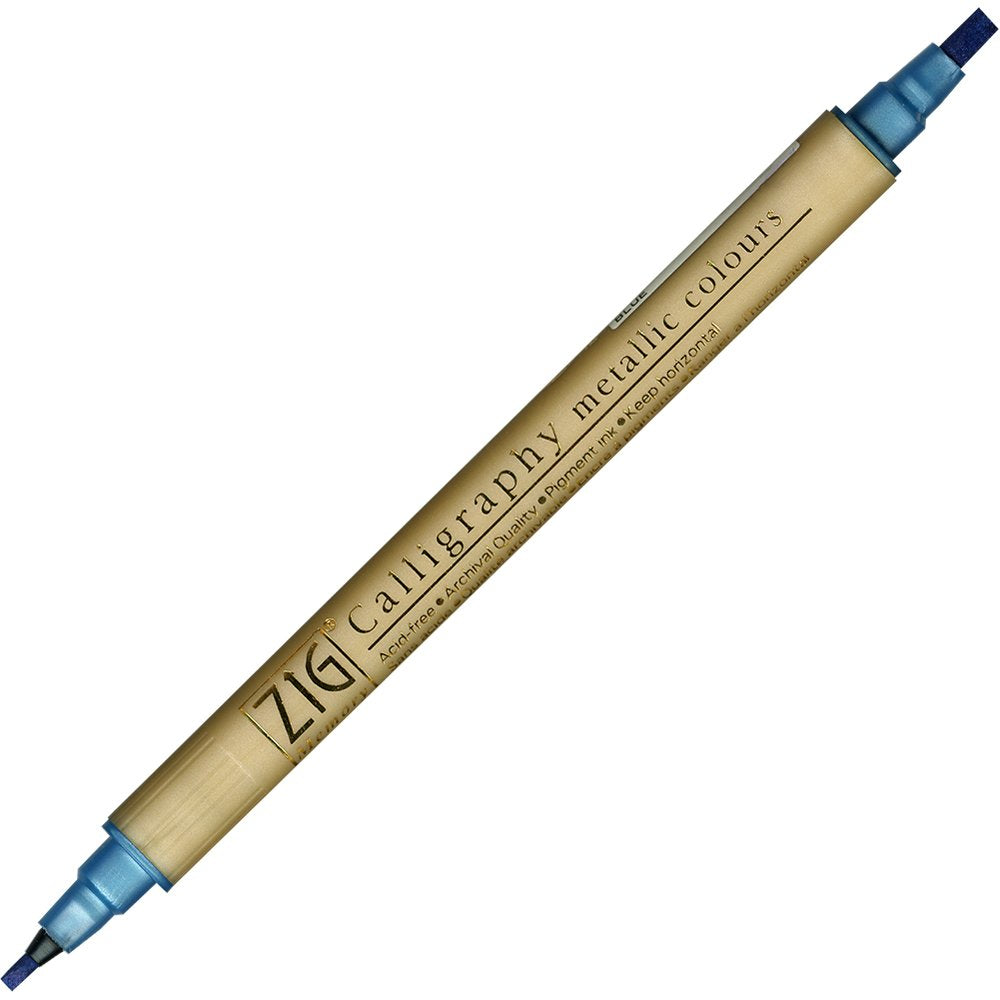 ZIG MEMORY SYSTEM CALLIGRAPHY Metallic Colours TOTAL 9 COLORS