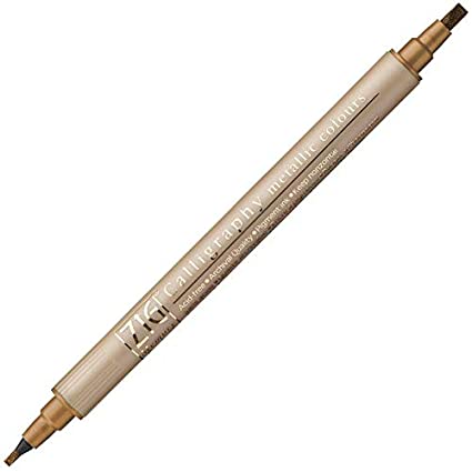 ZIG MEMORY SYSTEM CALLIGRAPHY Metallic Colours TOTAL 9 COLORS