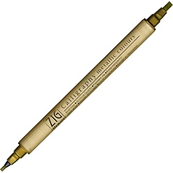 ZIG MEMORY SYSTEM CALLIGRAPHY Metallic Colours TOTAL 9 COLORS