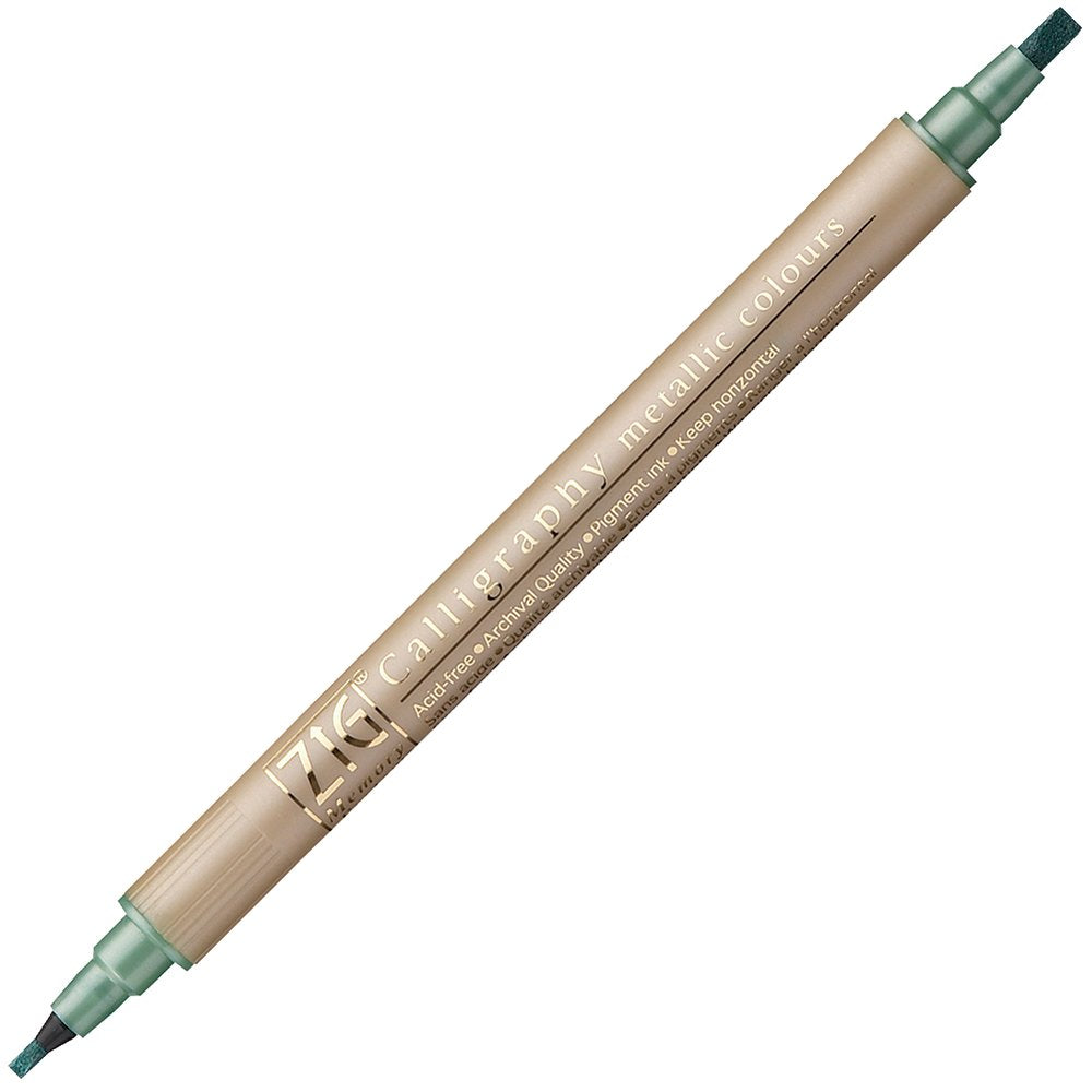 ZIG MEMORY SYSTEM CALLIGRAPHY Metallic Colours TOTAL 9 COLORS