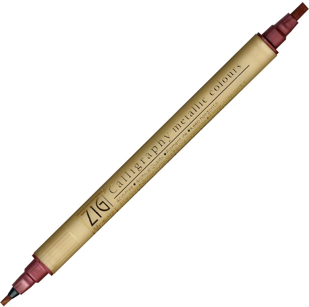 ZIG MEMORY SYSTEM CALLIGRAPHY Metallic Colours TOTAL 9 COLORS