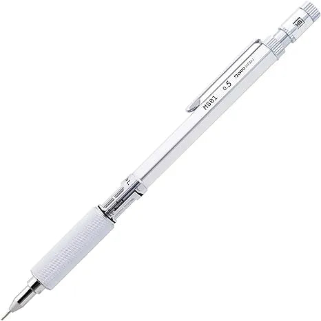 OHTO MS01 Mechanical Pencil – 0.5mm – Black/Silver/Red