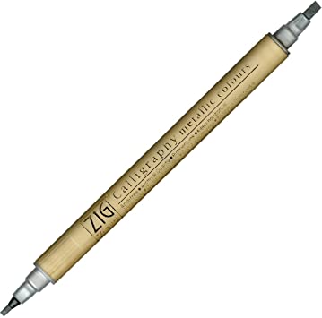 ZIG MEMORY SYSTEM CALLIGRAPHY Metallic Colours TOTAL 9 COLORS